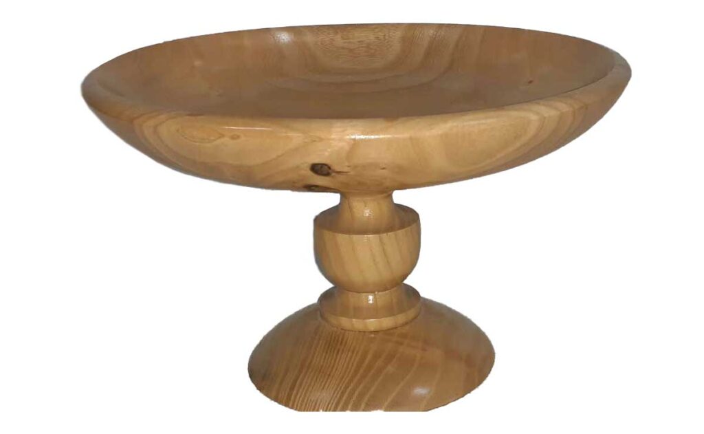 Van Fruit bowl with base